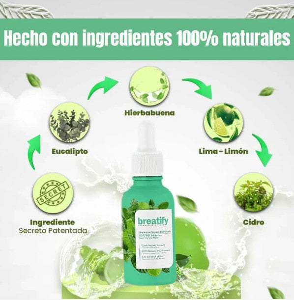 Breatify® – Gotas Naturales para Eliminar el Mal Aliento
